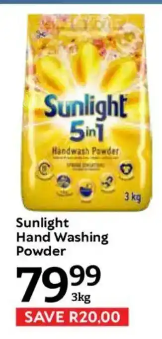 Oxford Freshmarket Sunlight Hand Washing Powder offer