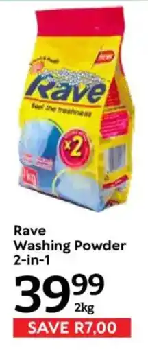 Oxford Freshmarket Rave Washing Powder 2-in-1 offer