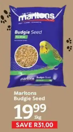Oxford Freshmarket Marltons Budgie Seed offer