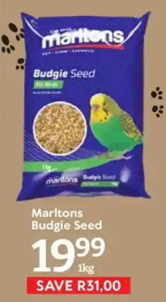 Oxford Freshmarket Marltons Budgie Seed offer