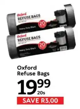 Oxford Freshmarket Oxford Refuse Bags offer