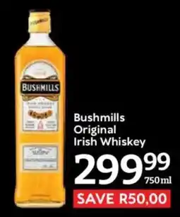 Oxford Freshmarket Bushmills Original Irish Whiskey offer