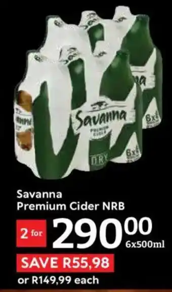 Oxford Freshmarket Savanna Premium Cider NRB offer