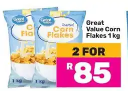 Game Great Value Corn Flakes 1 kg offer