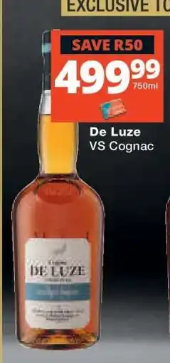 Checkers De Luze VS Cognac offer