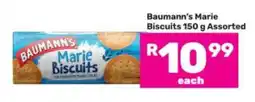 Game Baumann's Marie Biscuits 150 g Assorted offer