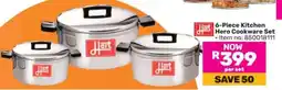Game 6-Piece Kitchen Hero Cookware Set offer