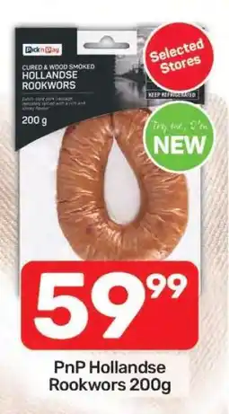 Pick n Pay PnP Hollandse Rookwors 200g offer