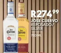 OBC Meat & Chicken Jose Cuervo Reposado/Silver offer