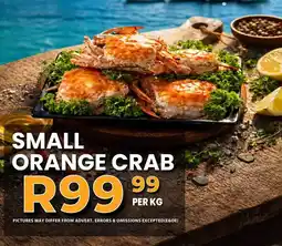 Take 'n Pay Small orange crab offer