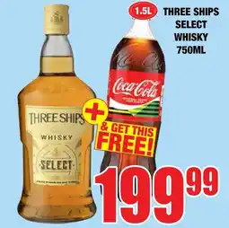 Boxer Superstores Three Ships Select Whisky offer