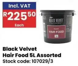 Africa Cash and Carry Black Velvet Hair Food Assorted offer