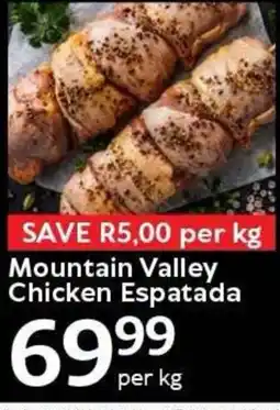 Oxford Freshmarket Mountain Valley Chicken Espatada offer