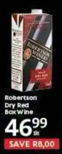 Oxford Freshmarket Robertson Dry Red Box Wine offer