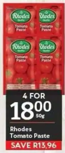 Oxford Freshmarket Rhodes Tomato Paste offer