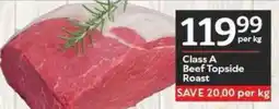 Oxford Freshmarket Class A Beef Topside Roast offer