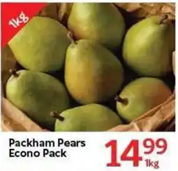 Oxford Freshmarket Packham Pears offer