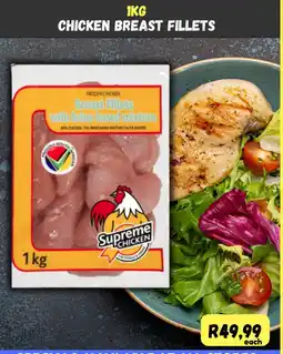 Die Visfabriek Supreme Frozen Chicken Breast Fillets offer