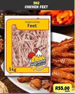 Die Visfabriek Supreme Frozen Chicken Feet offer