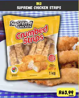 Die Visfabriek Supreme Chicken Crumbed Strips offer