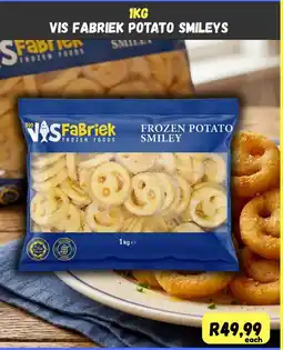 Die Visfabriek Vis FaBriek Frozen Potato Smileys offer