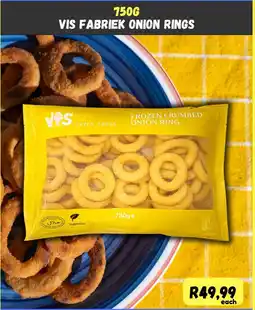 Die Visfabriek Vis Fabriek Onion Rings offer