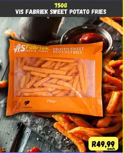 Die Visfabriek Vis Fabriek Frozen Sweet Potato Fries offer