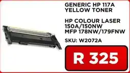 Matrix Warehouse GENERIC HP 117A YELLOW TONER offer