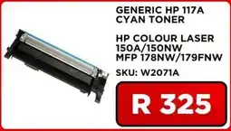 Matrix Warehouse GENERIC HP 117A CYAN TONER offer