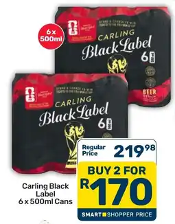 Pick n Pay Carling Black Label offer