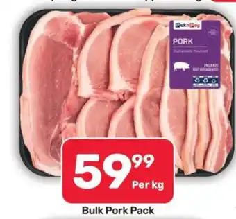 Pick n Pay Bulk Pork Pack offer
