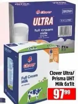 Devland Cash And Carry Clover Ultra/Prisma UHT Milk offer