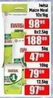 Devland Cash And Carry Iwisa Maize Meal offer