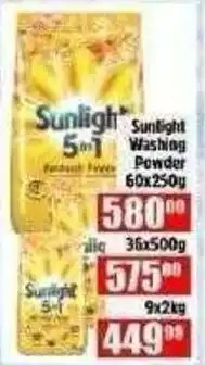 Devland Cash And Carry Sunlight 5in1 Washing Powder offer