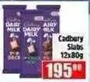 Devland Cash And Carry Cadbury Dairy Milk Slabs offer