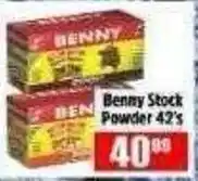 Devland Cash And Carry Benny Stock Powder 42's offer