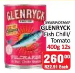 KitKat Cash and Carry Glenryck fish chilli/ tomato offer