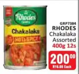 KitKat Cash and Carry RHODES Chakalaka Assorted offer