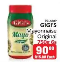 KitKat Cash and Carry GIGI'S Mayonnaise Original offer
