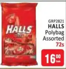 KitKat Cash and Carry HALLS Polybag Assorted offer