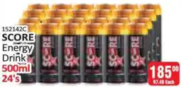 KitKat Cash and Carry SCORE Energy Drink offer