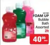 KitKat Cash and Carry FOAM UP Bubble Bath Assorted offer