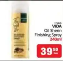 KitKat Cash and Carry VIDA Oil Sheen Finishing Spray offer