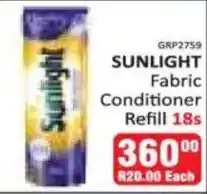 KitKat Cash and Carry SUNLIGHT Fabric Conditioner Refill offer