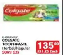 KitKat Cash and Carry Colgate toothpaste herbal/regular offer