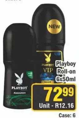 J&E Cash and Carry Playboy Roll-on offer