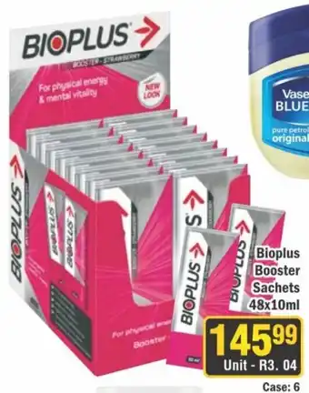 J&E Cash and Carry Bioplus Booster Sachets offer