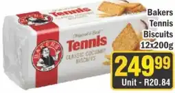 J&E Cash and Carry Bakers Tennis Classic Coconut Biscuits offer