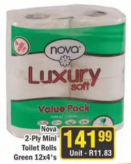J&E Cash and Carry Nova Luxury soft Toilet Tissue offer
