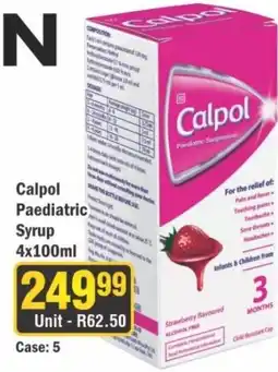 J&E Cash and Carry Calpol Paediatric Syrup offer